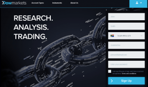 Brokerage company Dow Markets